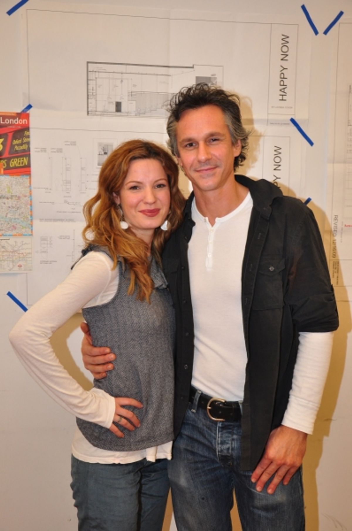 Happy Couple - Kate Arrington, Quentin Mare at 